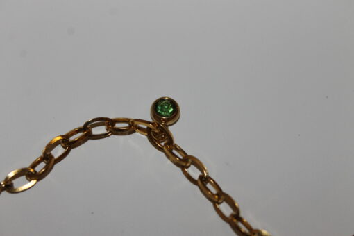 Marly bracelet green diamonds