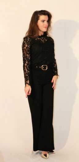 pantalon met riem