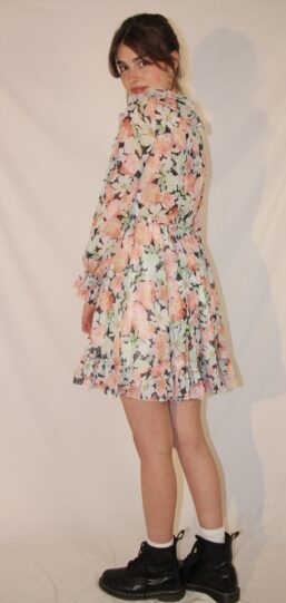 Alternative view of flower dress