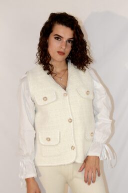 gilet wit